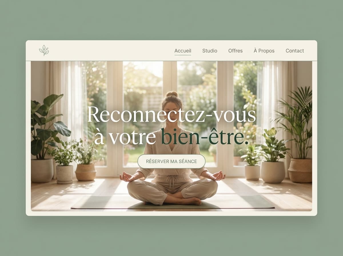 Aperçu de concept — Studio Harmonie