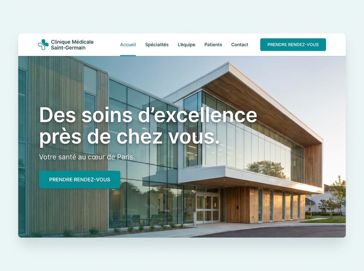 Aperçu de concept — Clinique du Parc